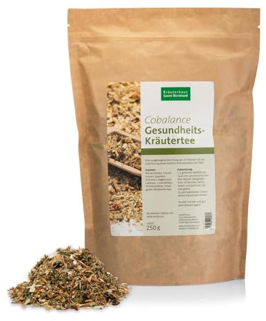 Sanct Bernhard Tee Cobalance Gesundheits-Kräutertee mit Zinnkraut, Vogelknöterich, Schafgabe 2x250 g