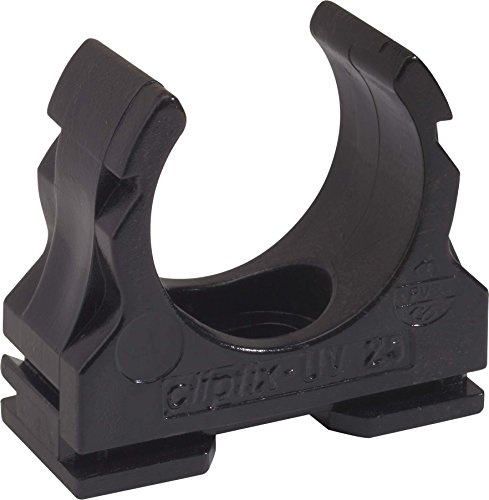 Fränkische Klemme - Kunststoff Clipfix UV-16 UV stabilisiert SW Rohrschelle