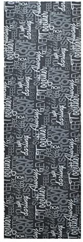 LaVelahome - Tappeto Cucina Antiscivolo | Lavabile in Lavatrice | Personalizzabile | Design Grigio Nero | Made in Italy, Nero Antracite, 50 180 cm, Fondo Gomma