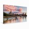 Premium Textil-Leinwand 75 x 50 cm Quer-Format Barockes Dresden | Wandbild, HD-Bild auf Keilrahmen, Fertigbild auf hochwertigem Vlies, Leinwanddruck von Gerhard Aust