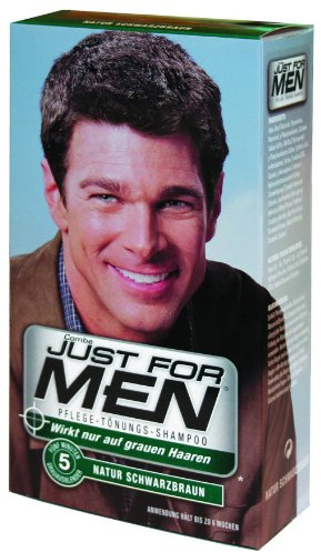 JUST FOR MEN DK BRN/BLK 1.