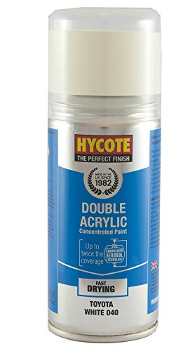 Hycote Toyota White 040 Touch Up Aerosol, 150ml