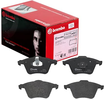 Brembo P 10 012 Bremsbelagsatz, Scheibenbremse - (4-teilig) | Kompatibel mit: OPEL SIGNUM CC, VECTRA C, VECTRA C Caravan, VECTRA C CC