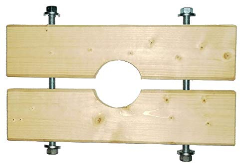 Holzzange für KG/HT DN 100/110 oder Blaue Brunnenbau Rohre zum BAU mit Plunscher, Kiespumpe, Erdbohrer Brunnenbohrer und Dreibein ihrer Gartenpumpe Schwengelpumpe in ihrem Garten
