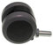 veeu Lenkrolle 50mmØ kompatibel mit/Ersatzteil für Kärcher 6.435-130.0 S500 S550 S650 Kehrmaschine - Schwarz - Polyvinylchloride - Bodendüsen-Zubehör - Bodendüsenabdeckung - Storage Cover