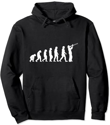Posaunist Evolution Posaune Pullover Hoodie
