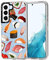 MOSNOVO für Samsung Galaxy S22 Plus 5G Hülle – Durchsichtige, schlanke, stoßfeste TPU+PC-Handyhülle, [6,6 Fuß Fallschutz/Anti-Abziehen] - Sushi
