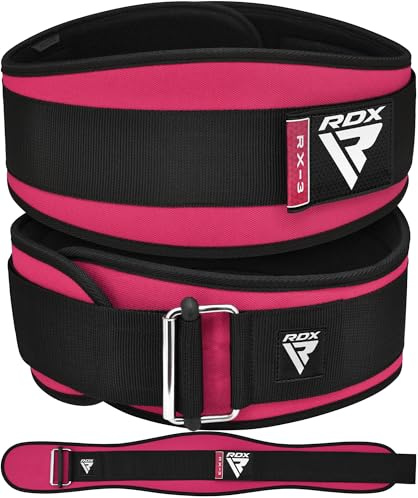 RDX 6.5” Gewichthebergürtel, Auto-Lock Trainingsgürtel, Krafttraining Powerlifting Fitness Bodybuilding Gürtel, Gewichtheben Gepolstert Gym Weight Lifting Belt, Männer Damen Kreuzheben Workout