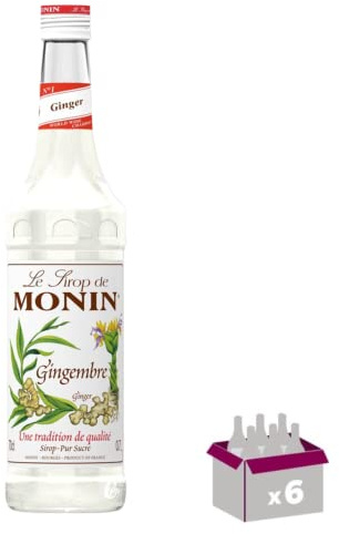 Lot de 6 Sirop - Gingembre - 70cL
