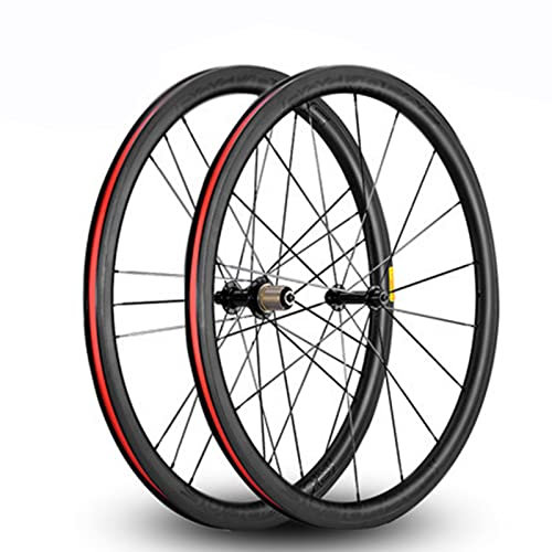 Laufradsatz Aus Kohlefaser 700C Clincher Wheelset Super Light Bicycle Räder 38 Mm Tiefe50mm Tiefe Kohlefaser -Straßenfahrradräder Mattes Finish (50 Mm/23 Mm)
