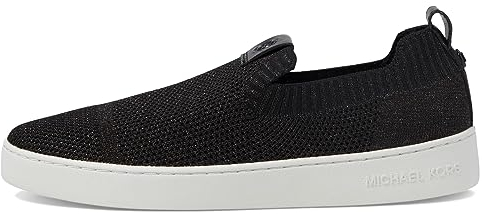 Michael Kors Damen-Sneaker, Schwarz / Bronze, 37 EU