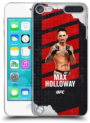Head Case Designs Offizielle UFC Kampfkarte Max Holloway Harte Rueckseiten Handyhülle Hülle Huelle kompatibel mit Apple iPod Touch 5G 5th Gen