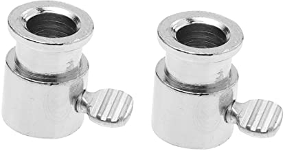 Gogogmee 2pezzi Anelli Rotanti Per Barbecue in Ferro Cromato Manicotti Limitatori Per Bbq Resistenti e Pratici Per Forni Gas