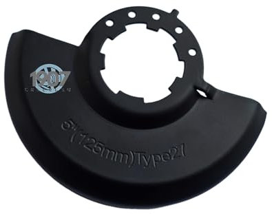 Generic 43-54-1221 Type 27-5 (125mm) Angle Grinder Blade Guard Fits For Milwaukee 2686-20, 2880-20 & 2881-20 Angle Grinders, Black