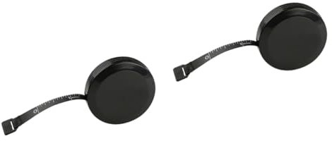 VILLCASE 2stücke Mini Maßband Rund Flexibles Bandmaß Aus Kunststoff Tragbares Schneidermaßband Für Körpermessungen Und Handwerk Für Zuhause Und Unterwegs