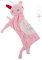 Hoement Beruhigendes Handtuch Spielzeug Für Kleinkinder Tierpuppen Panda Spielzeug Süßes Beruhigendes Handtuch -waschlappen Babyhandtuch Babyspielzeug Decken Für Rosa
