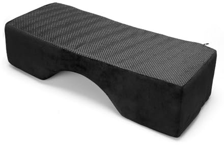Raypontia Wimpernverlängerung Kissen -50 X 20 X 13 cm Wimpernkissen Schwarz, Wimpern Kissen Kopf Ergonomisches, Kosmetik Kissen Für Wimpernverlängerung, Für Spa-Center, Wimpernpflege
