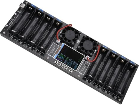 Testeur de batterie professionnel 8 canaux 18650 avec paramètres de charge et de décharge réglables, adapté aux cellules au lithium