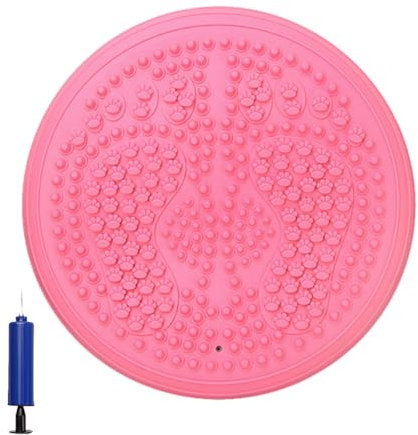 CRGANGZY Balance Disc Non Slip Core Disc Trainer aufblasbare Luftstabilität Kissen aufblasbare Balance -Pads Sitzpolster for Koordinationsstabilität Fußmassage Kernstärke Training