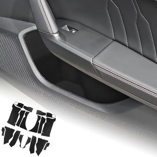 FDAIUN Für Seat Leon MK4 C-upra Leon C-upra Formentor 2020 2021 2022 2023 2024 2025 Auto Vorne Hinten Türen Karte Tasche Aufkleber Innen Trim Zubehör (Polyester)