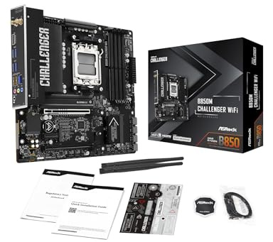 B850M Challenger WiFi AM5 mATX HDMI/ DP