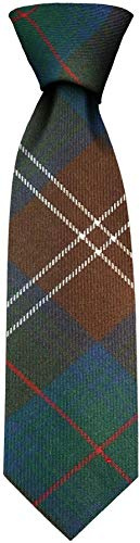 I LUV LTD Gents Neck Tie Chisholm Hunting Ancient Tartan Lightweight Scottish Clan Tie