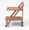 Arredamenti Italia 575 SIMPATY Chariot de Service/Desserte Hêtre Massif Cerise 64 x 79 x 45 cm