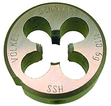 Völkel 274.25 Präzisions-Schneideisen M2,5 aus HSS