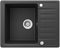 Bergström Sink, Black, 58 x 46 cm with Drying Place