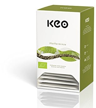 Keo Tee - PFEFFERMINZE BIO - 20 Pyramidenbeutel DE-ÖKO-006