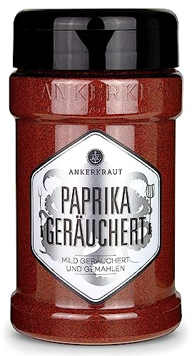 Ankerkraut Paprika geräuchert, gemahlene geräucherte Paprika, 170g im Streuer
