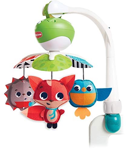 Tiny Love Take Along Mobile, 3-in-1 Musik Mobile Baby Elektrisch, 0+ Monate, Mobile Babybett, Mobile mit Musik, 3 Verbindungsstücken, 5 Melodien, 30 Minuten Kontinuierliche Musik, Meadow Days