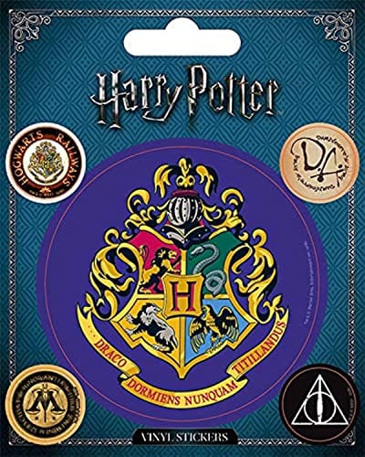 Wizarding World PS7387 Vinyl-Aufkleber, Mehrfarbig, 10 x 12.5 cm