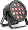 BeamZ SlimPar35 Discolicht Partylicht, PAR RGB Disco Licht LED Strahler Party Lichter, DMX Licht LED-Discoleuchte für Partybeleuchtung oder für DJs, Bühnenbeleuchtung