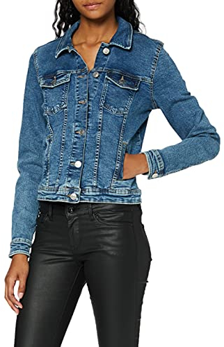 ONLY Veste en Jean ONLTIA Veste en Jean Medium Blue Denim 42 Medium Blue Denim 42