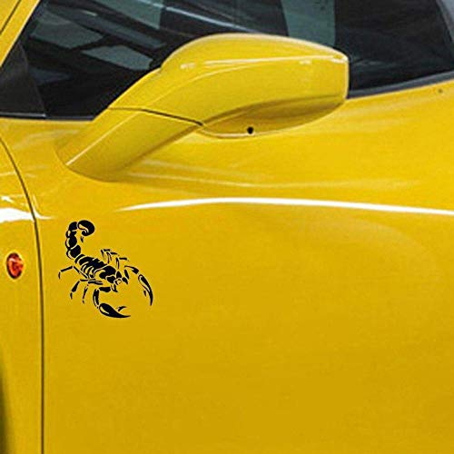 Tribal Classic Evil Scorpion Fun Window Bumper Decal Vinyl Sticker 19.3CM x 20CM - Black
