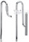 Rohroberflächen Skimmer, Aquarium Filterrohr Edelstahl Zufluss Abfluss Rohre Aquarium Rohroberfläche Kein Skimmer(12mm)