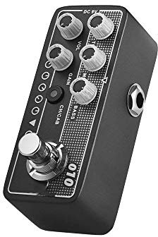 WSMLA MultiEffects Processor with Expression Pedal Instrument Cable Power Supply Cloth digital preamp pedal Series Modern Classic Digital Preamp Preamplifier Guitar Effect Pedal True Bypass