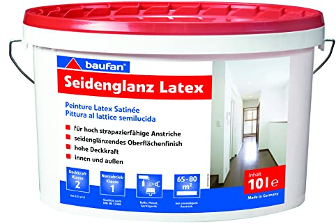 Baufan Extra Seidenglanz Latex E.L.F. 10L