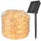 flintronic LED Solar lichterketten,22M 8 Mode 200 LED Solarbetriebener Lichtschlauch, PVC-Beschichtet,IP65 Wasserdichtes Kupferdraht-Beleuchtungsrohr für Garten, Hochzeit, Party, Hochzeit Deko