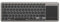 Hama Funktastatur mit USB-Empfänger (kabellose Tastatur mit Touchpad für Smart TV, Laptop, PC, PS3, PS4 und Xbox One, leises Keyboard, flach und ergonomisch, Reichweite bis 10m) schwarz