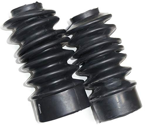 AEspares Housse de protection en caoutchouc pour fourche avant Harley Davidson
