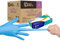 Safe Health Nitrile Disposable Gloves Small Latex Free, Powder Free, Textured, 3.5 mil, Industrial, Food Safe, Janitorial, Tattoo, Law Enforcement, Pet Care, Service, Cleaning, S Blue (Case of 1000)