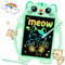 Kids Gifts Toys for Girls Boys - Toddlers Travel Games Toys Plane Car Activities for Kids Age for 3 4 5 6+ Years Old Girls, Cute Cat Toys LCD Doodle Writing Drawing Board Tablet Drawing Pad