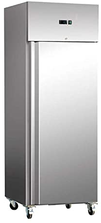 Stalwart DA-F600S Commercial Freezer Upright Cabinet Stainless Steel 600 litres Single Door GN2/1 Static Cooling