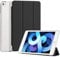 4UBonLife Funda para iPad Mini 3 Mini 2 Mini 1, Cover Protectora Carcasa Rígida Delgada Ligera con Trasera Translúcido Cubierta, para Apple iPad Mini 7.9 Pulgadas, Negro