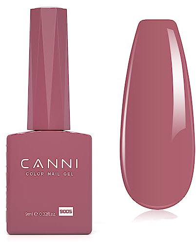 CANNI UV Nagellack 9ml Bohnenpastenfarbe Shellac Gel Nail Polish für Gelnägel DIY Nail Art Maniküre und Nagelkunst DIY zu Hause
