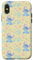 iPhone X/XS Disney Stitch Spring Easter Tropical Flowers and Butterflies Case