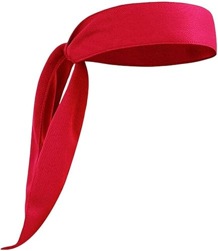Enyolidimk Rotes Unisex Stirnband für Laufen, Volleyball, Yoga - Einheitsgröße, Rot - Polyester-Mischung - Zubehör für Erwachsene, die Yoga und Fitness betreiben