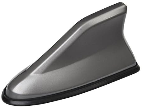 QWTYAFDD Antenne de Voiture D'aileron de Requin,pour Renault Captur 1/Captur 2 2020-2023 Antenne Radio Voiture Universelle avec Base Adhésive Étanche,D Grey
